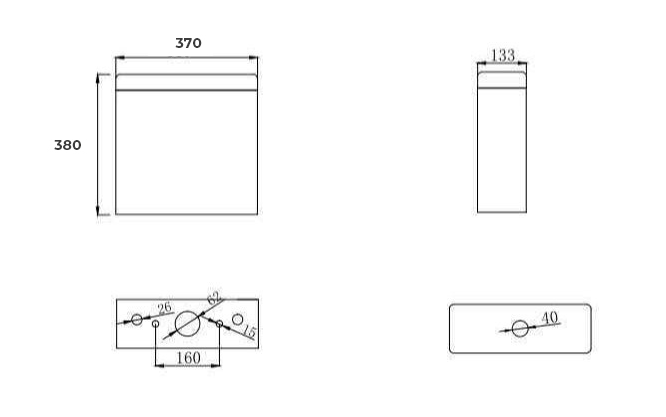 Pure Close Coupled WC Pan with Cistern & Soft Close Seat