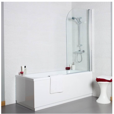 Straight Screen with Radius Edge