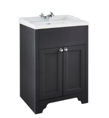 Astley 600mm Floor Standing 2-Door Unit with Basin