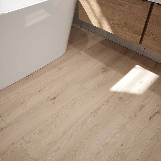 HydroClick Talise Sandy Oak Plank Laminate Flooring 1285 x192 x 8mm Pk/8