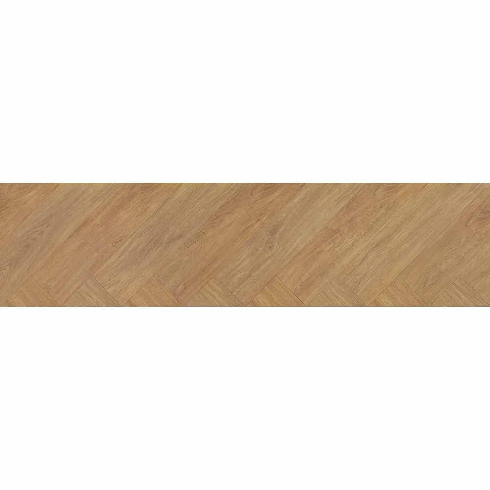 HydroClick Amias Golden Oak Herringbone Laminate Flooring 1174x294mm Pk/6