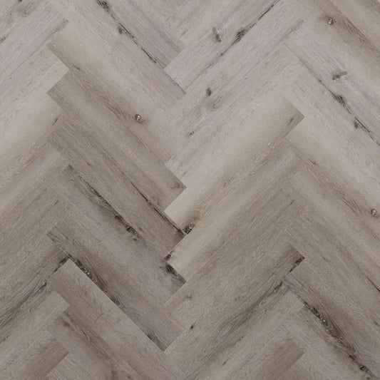 Trømso Herringbone LVT –  Light Washed Oak