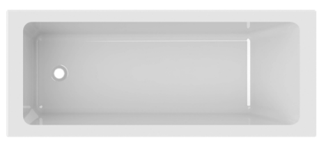 1700 x 700mm Single-Ended Bathtub