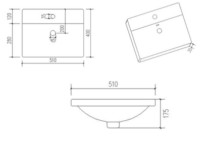Floor Standing 2-Door Unit & Mid-Depth Ceramic Basin