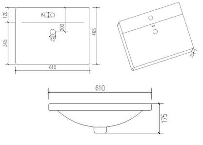 Floor Standing 2-Door Unit & Mid-Depth Ceramic Basin
