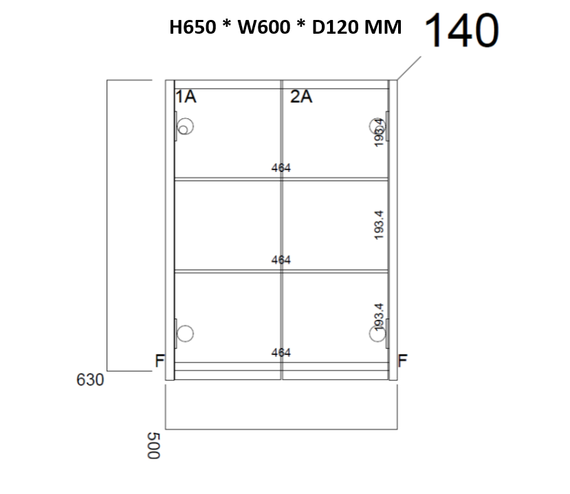 Premium Mirror Cabinet