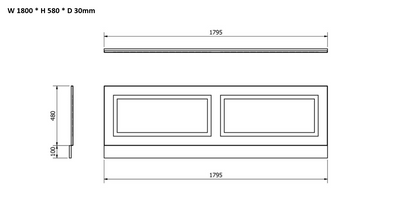 Astley Front Bath Panel