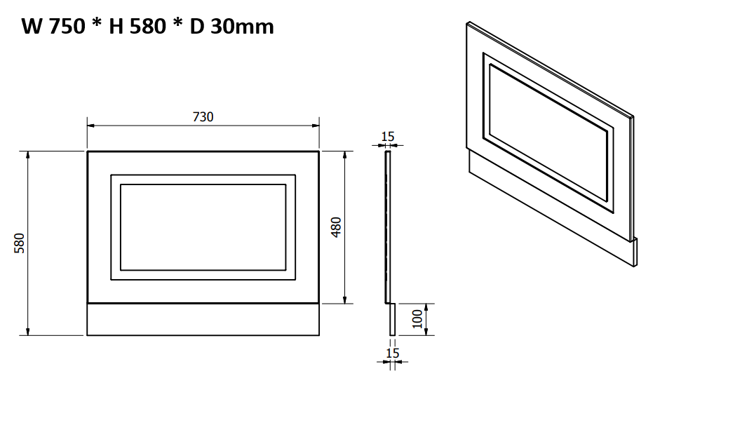 Astley End Bath Panels