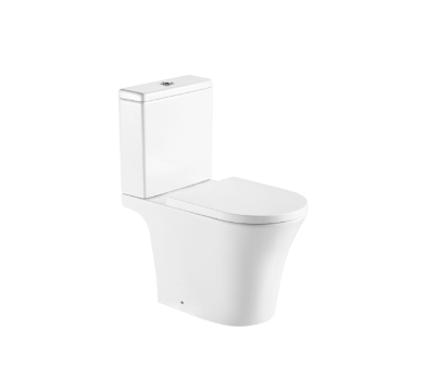 Kameo C/C Rimless WC Pan with Cistern & Soft Close Seat