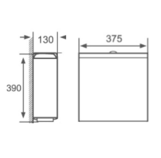 Kameo Rimless Short Projection WC Pan with Cistern & Soft Close Seat