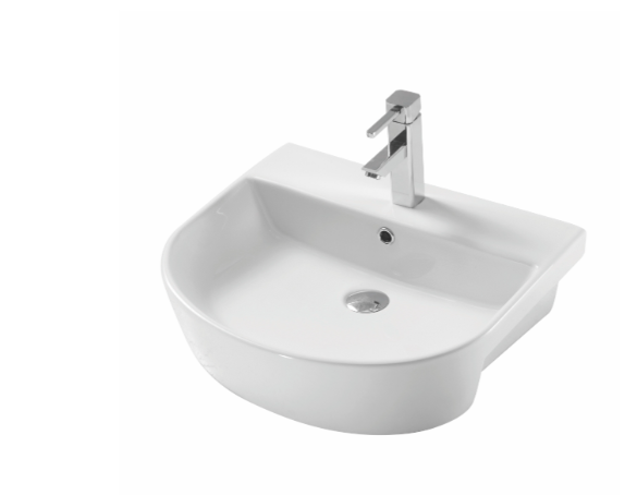 Kameo Semi Recessed 1TH Basin