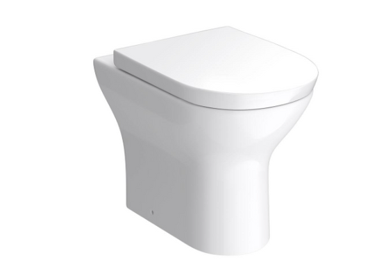 Project Round Back To Wall WC Pan with Soft Close Seat