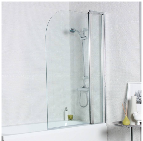 Straight Screen with Radius Edge & Extended Panel