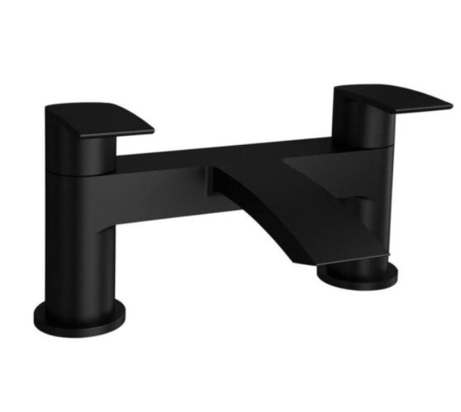 Nero Curve Bath Filler Inc. Click Waste