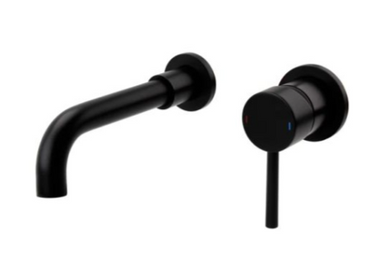 Nero Round Wall Mounted Basin Mixer