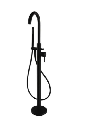Nero Round Freestanding Bath Shower Mixer
