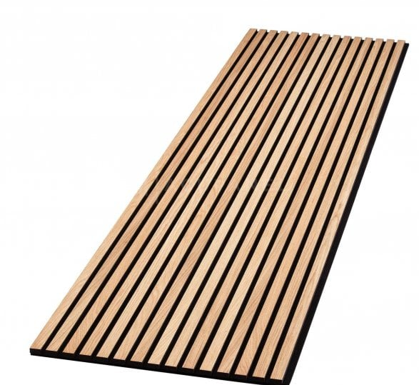 White Oak Acoustic Wall Panels