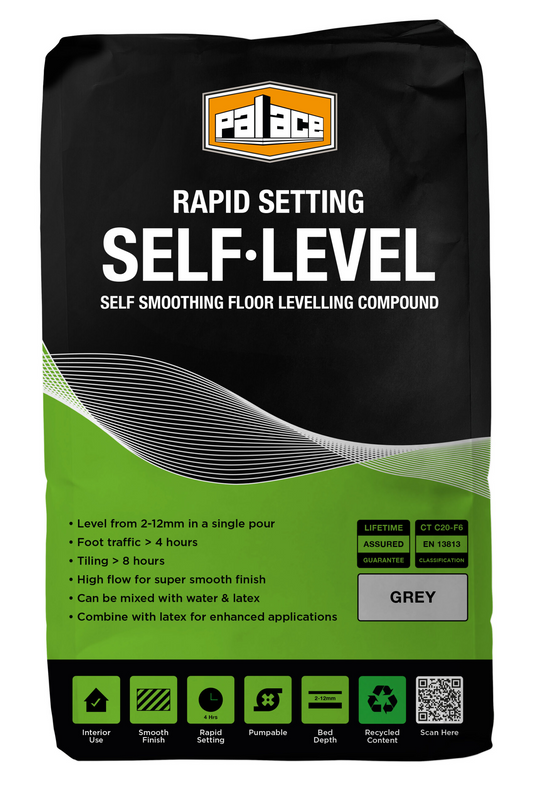 PALACE Rapid setting self level- Grey/20 Kg