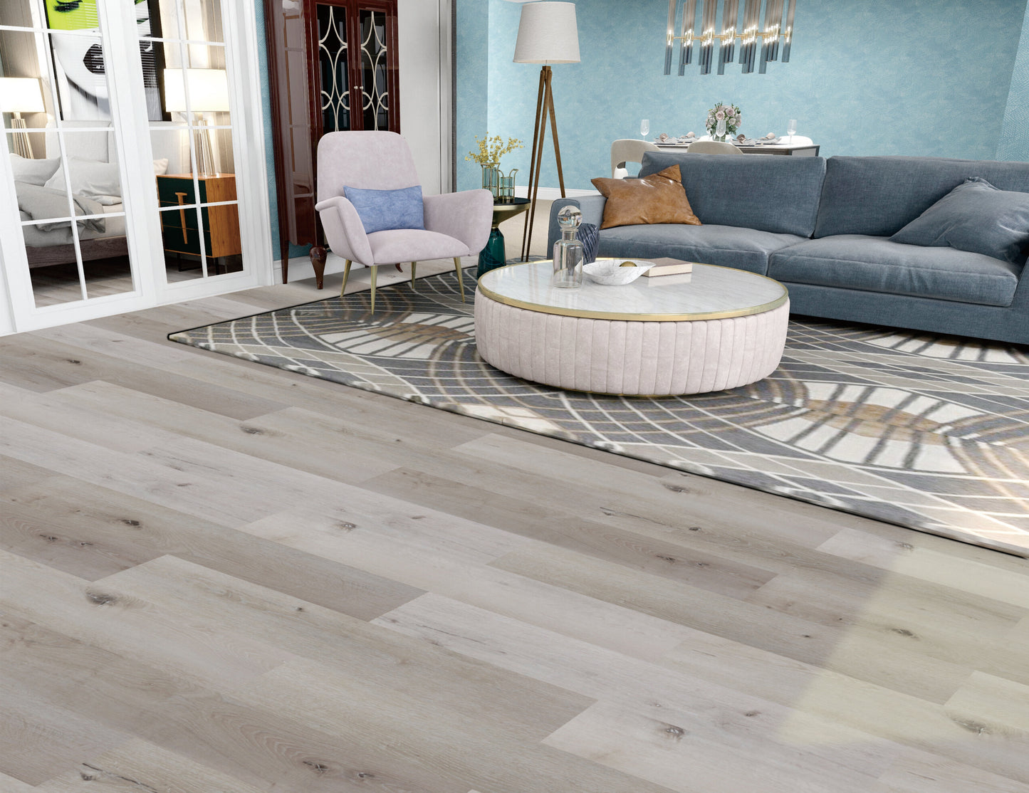 Nordikka SPC Flooring - White Ash